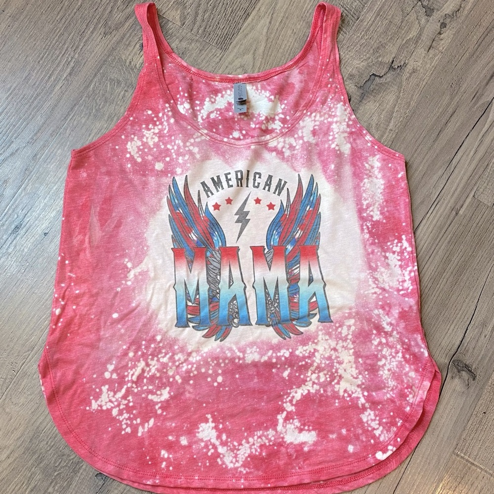 American Mama Bleached Tank